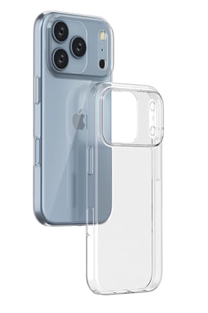 Apple iPhone 17 Pro Lüx Şeffaf Silikon - Şeffaf