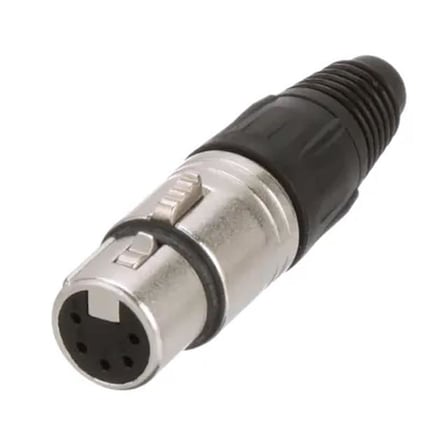 Canon Notrix Tipi Dişi 5 Pin Jack