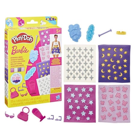 G1355 Play-Doh Barbie Designer Desen Paketi Hamur Oyun Seti +3 yaş