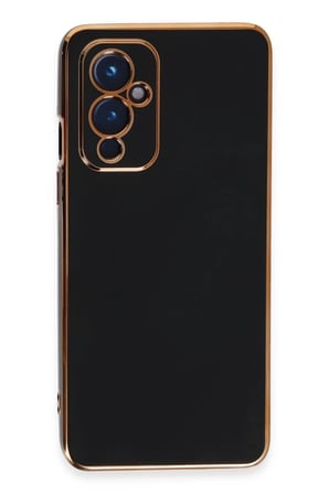 One Plus 9 Kılıf Volet Silikon - Siyah