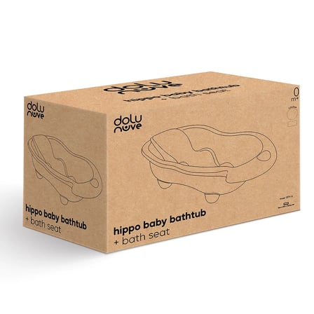 7270 Hippo Oyuncak Bebek Yıkama Küveti Ve Desteği Stone Gri