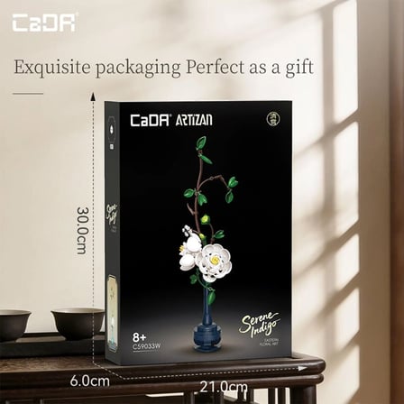 C59033W Cada Saksılı Şakayık Model 324 Parça Block Oyuncak