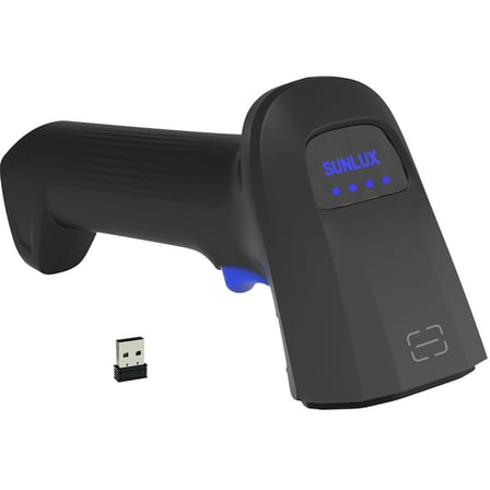 RW10 2D Karekod Kablosuz Barkod Okuyucu + Wıfı Usb Dongle