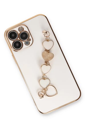 Apple iPhone 14 Pro Kılıf Esila Silikon - Beyaz