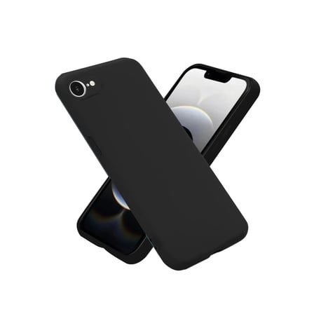 Apple iPhone 16E Kılıf First Silikon - Siyah