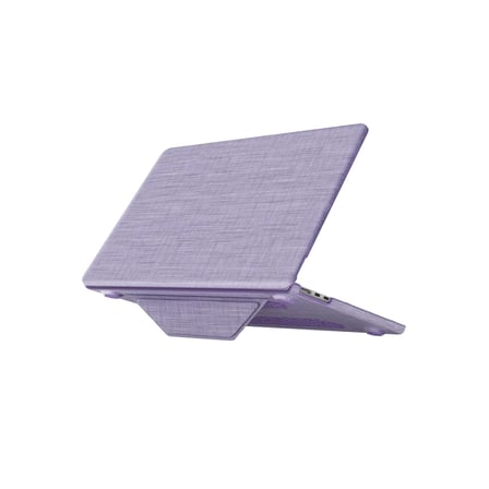 Apple Macbook Air 15 2023 Macbook Kumaş Kapak - Mor