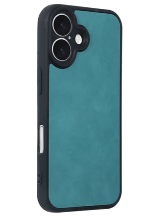 Apple iPhone 16 Kılıf Aras Deri Kapak - Açık Yeşil
