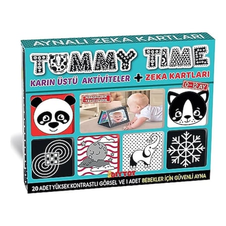 2304 Tummy Time Aynalı Zeka Kartı - Dıy Toy