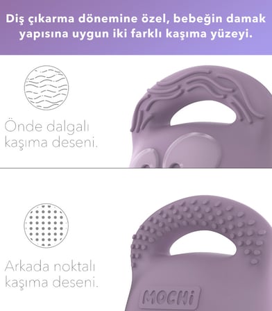 Mochi Diş Kaşıyıcı Lila