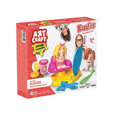 03458 Kuaför Oyun Hamur Set