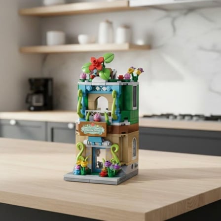 P657037 Çiçek Dükkanı 280 Parça Block Oyuncak