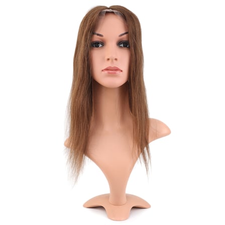 Ön Kısmı Ekstra Tül Kahverengi Baby Taban Tepelik - 13x14cm