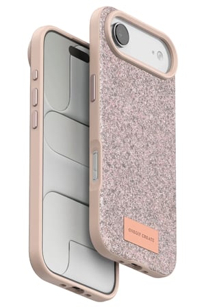 Onegif Apple iPhone 17 Air Bright Simli Kapak - Pembe