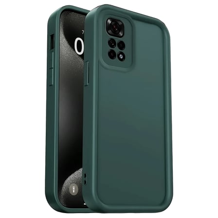 Xiaomi Redmi 10 2022 Kılıf Viera Silikon - Koyu Yeşil
