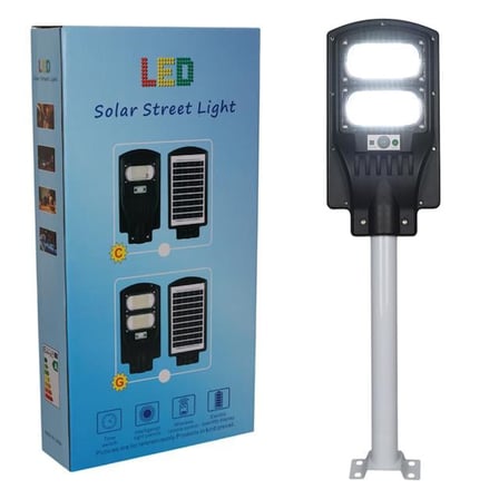 PM-23012 Solar Ledli Kumandalı 200Watt Sokak Lambası