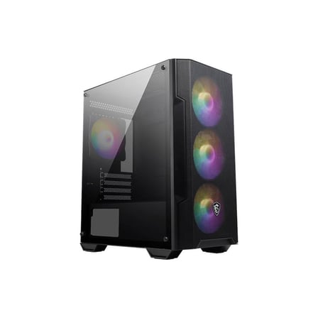 Mag Forge M100A Akrilik Yan Panel 3X120Mm 1X120Mm Argb Fan Psu Yok Matx Gaming Kasa