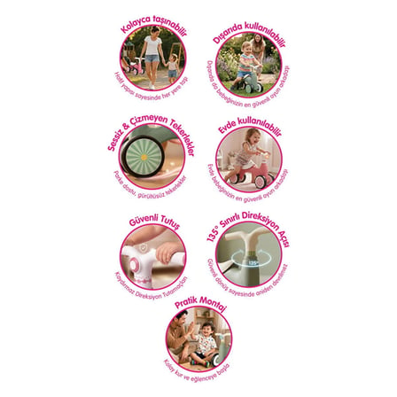 URT047001-YEŞİL Babycim Denge Bisikleti