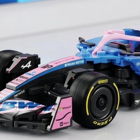 C55024W Cada 2025 Alpine F1 300 Parça Block Oyuncak