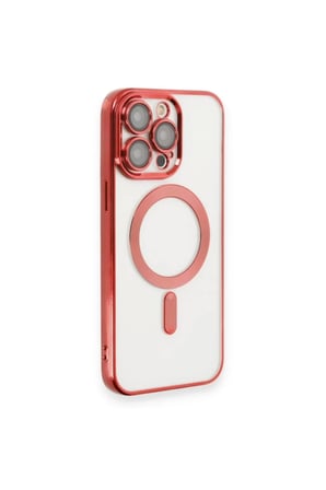 Apple iPhone 14 Pro Max Kılıf Kross Magneticsafe Kapak - Kırmızı