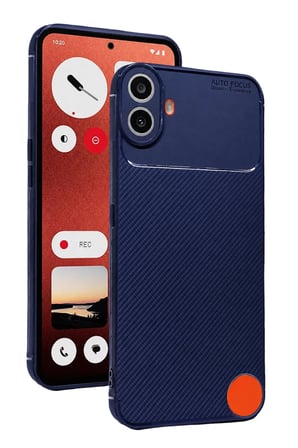 Nothing Phone Nothing CMF Phone 1 Auto Focus Karbon Kapak - Lacivert