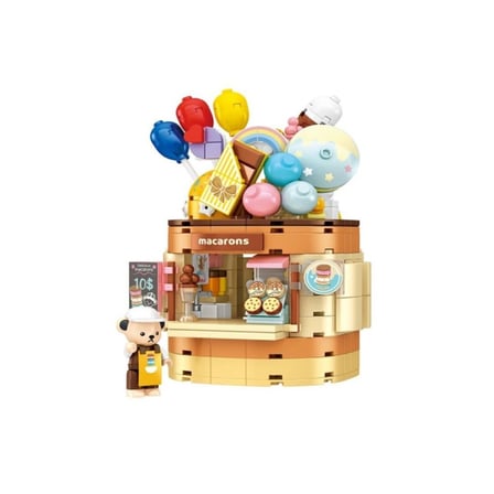 P881201 Teddy Bear Koleksiyonu Dondurma Dünyası 354 Parça Block Oyuncak