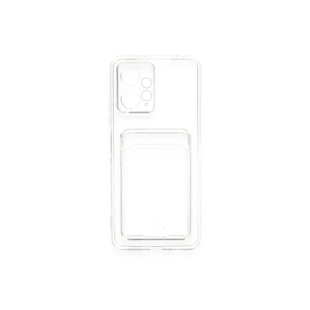 Xiaomi Redmi Note 12 4G Kılıf Kart Şeffaf Silikon - Şeffaf