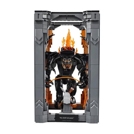 10367 Lego icons - Yüzüklerin Efendisi: Balrog Kitaplık Dekoru 1201 parça +18 yaş