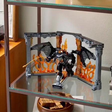 10367 Lego icons - Yüzüklerin Efendisi: Balrog Kitaplık Dekoru 1201 parça +18 yaş