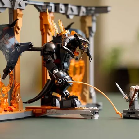 10367 Lego icons - Yüzüklerin Efendisi: Balrog Kitaplık Dekoru 1201 parça +18 yaş