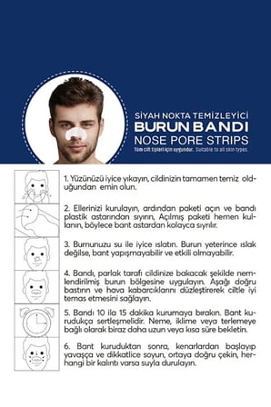 Erkek Burun Bandı 6'lı