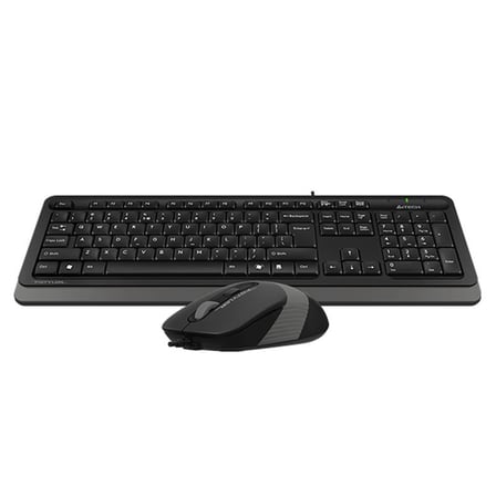 F1010 Q Usb Gri Mm Kablolu Klavye Mouse Set