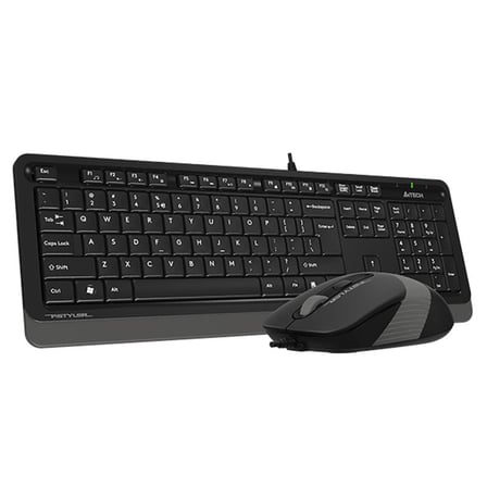 F1010 Q Usb Gri Mm Kablolu Klavye Mouse Set