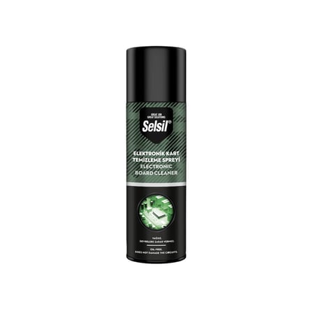 Selsil Elektronik Kart Temizleme Spreyi 500ML Yağsız - Devrelere Zarar Vermez