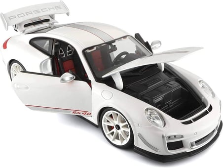 1:18 911 GT3 RS 4.0 Beyaz Model Araba