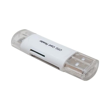USB To Micro USB + Kart Okuyucu Otg Çevirici