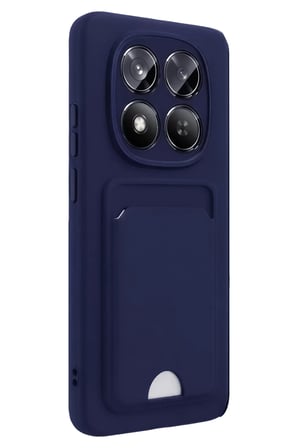 Xiaomi Redmi Note 15 4G Kelvin Kartvizitli Silikon - Lacivert
