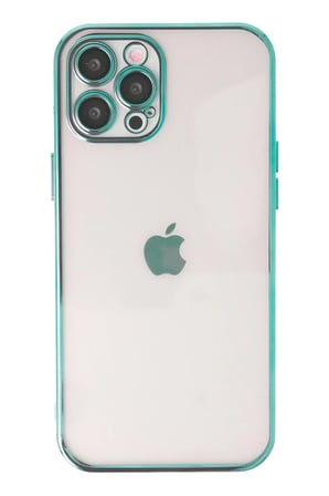 Apple iPhone 12 Pro Max Kılıf Razer Lensli Silikon - Yeşil