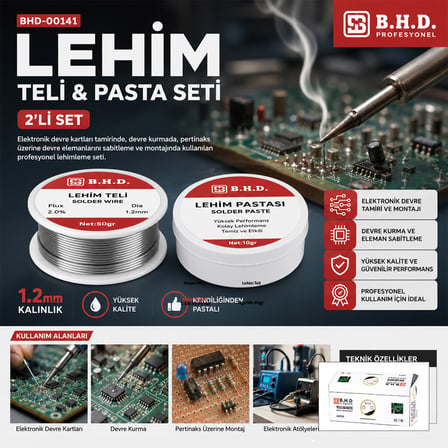 Lehim Teli ve Lehim Pastası