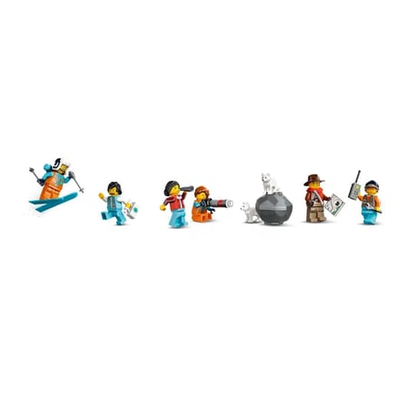 60470 Lego City Kaşif Treni 1517 parça +7 yaş