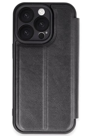 Apple iPhone 16 Pro Max Kılıf Flip Cover - Siyah