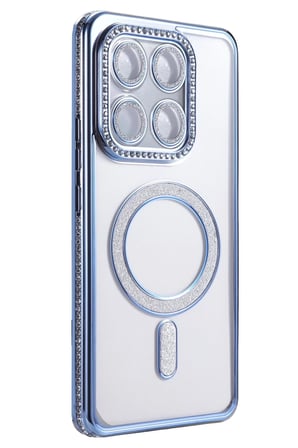 Xiaomi Mi 15T Pro Joke Simli Magneticsafe Kılıf - Mavi