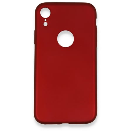 Apple iPhone XR Kılıf First Silikon - Bordo