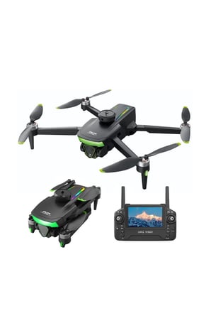 Fırçasız Motorlu Katlanabilir Kamera Drone 480P Çift Kamera, WiFi FPV, 360° Engel Algılama, 2 Batarya