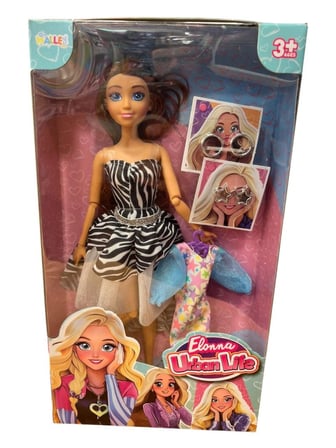 SH40814 11,5" Elonna Peri Kızı Oyuncak Bebek-zrv