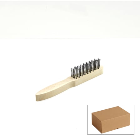 Ahşap Saplı Metal Tel Fırça