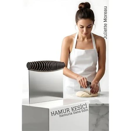 Hamur Kesme Ve Şekillendirme Spatulası Paslanmaz Çelik – 12x10,5 Cm 722423