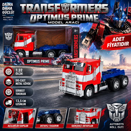 Transformers T7 Optimus Prime Model Aracı( adet fiyatıdır)
