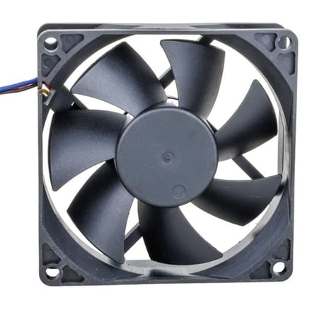 PM-5137 12V 80x80x25mm 8X8 12 Volt 4 Kablolu Soketli DC PC Fan