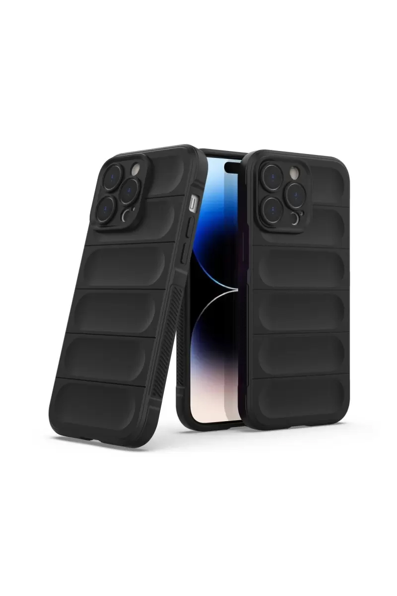 Apple iPhone 14 Pro Max Kılıf Optimum Silikon - Siyah