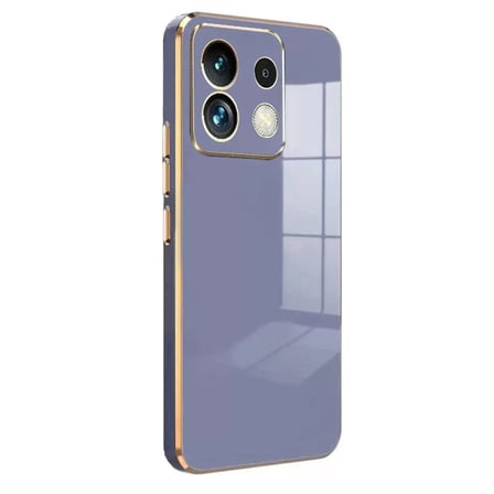 Xiaomi Poco M6 Pro 4G Kılıf Volet Silikon - Mavi